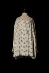 Mutedance 25 Spring/Summer Silk Bouquet Top Jacket MD-MD25SS126-HOARY MD25SS125